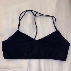 Black Bralette Top Pac Sun